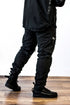 Ride Rich Unit 16 Armoured Softshell Waterproof Cargo Motorcycle Joggers - Black